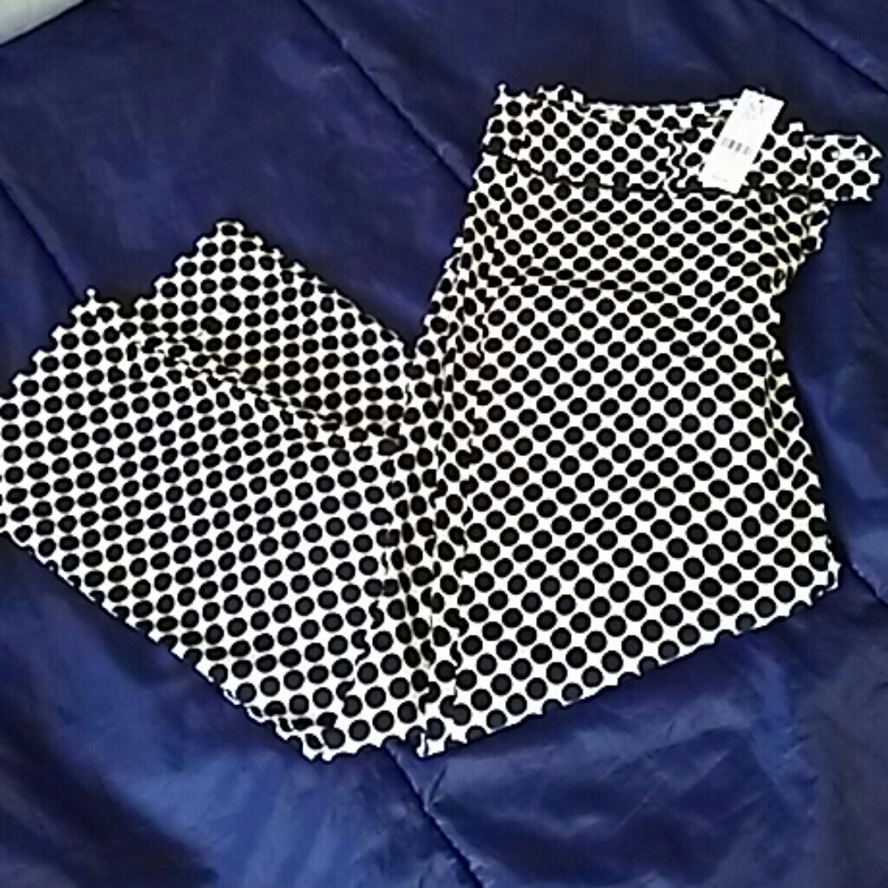 7th avenue crop pants straight leg